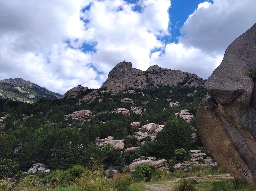 Caminantes en el sol