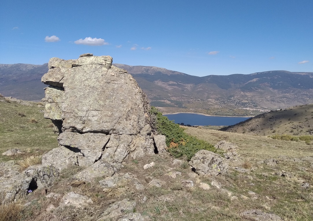 Caminantes en el sol