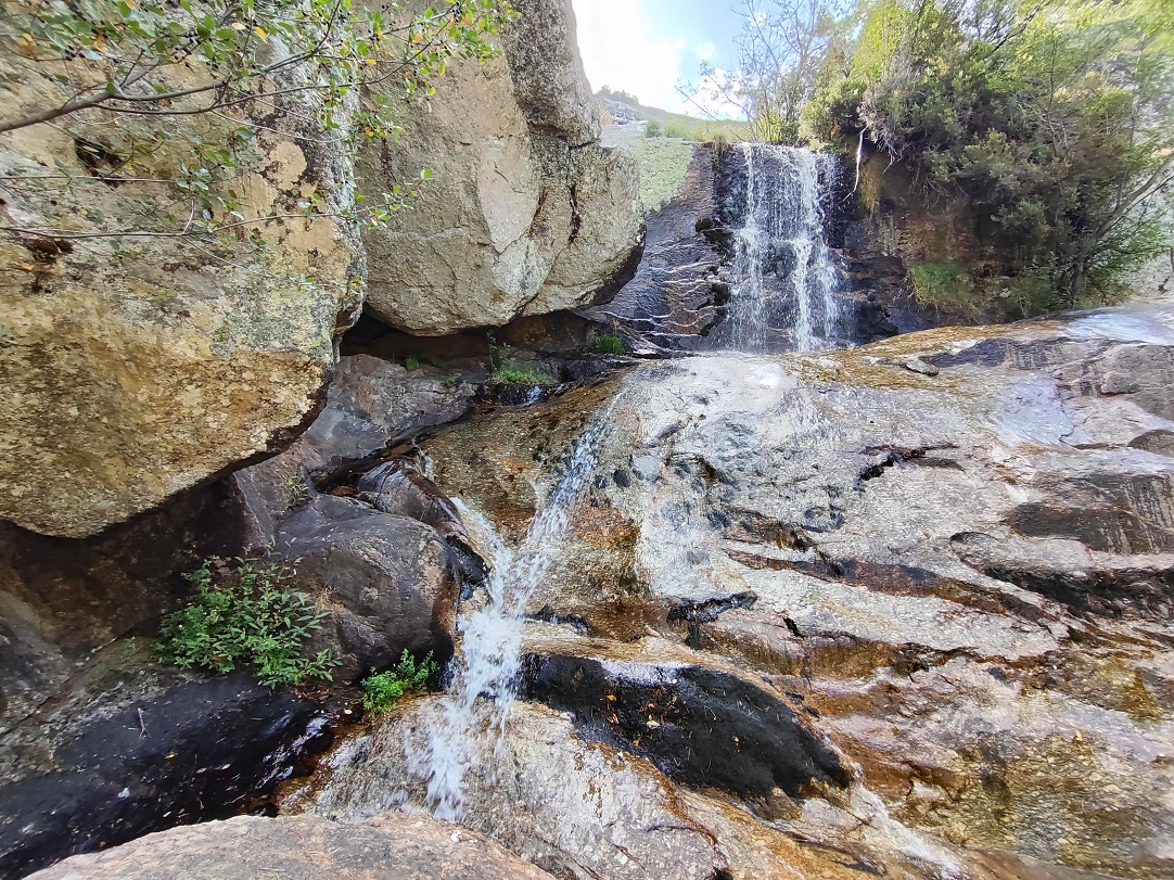 Caminantes en el sol